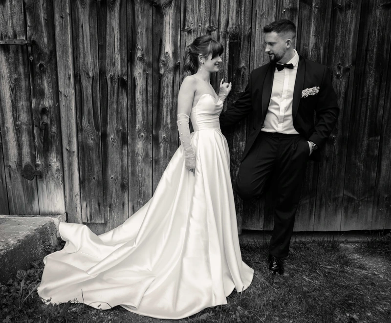 Romantische Hochzeitsfotos Bayern