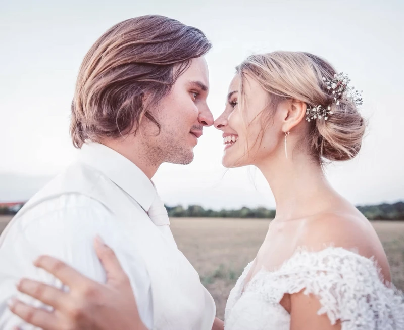 Brautpaar Fotoshooting Franken - Hochzeitsfotograf