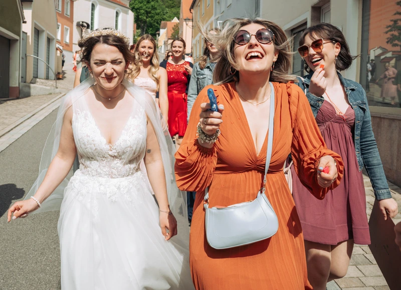 Brautpaar Fotoshooting Franken - Hochzeitsfotograf