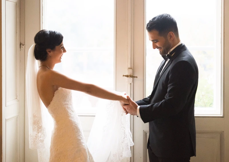 Hochzeitsfoto Brautpaar - Hochzeitsfotograf Hersbruck